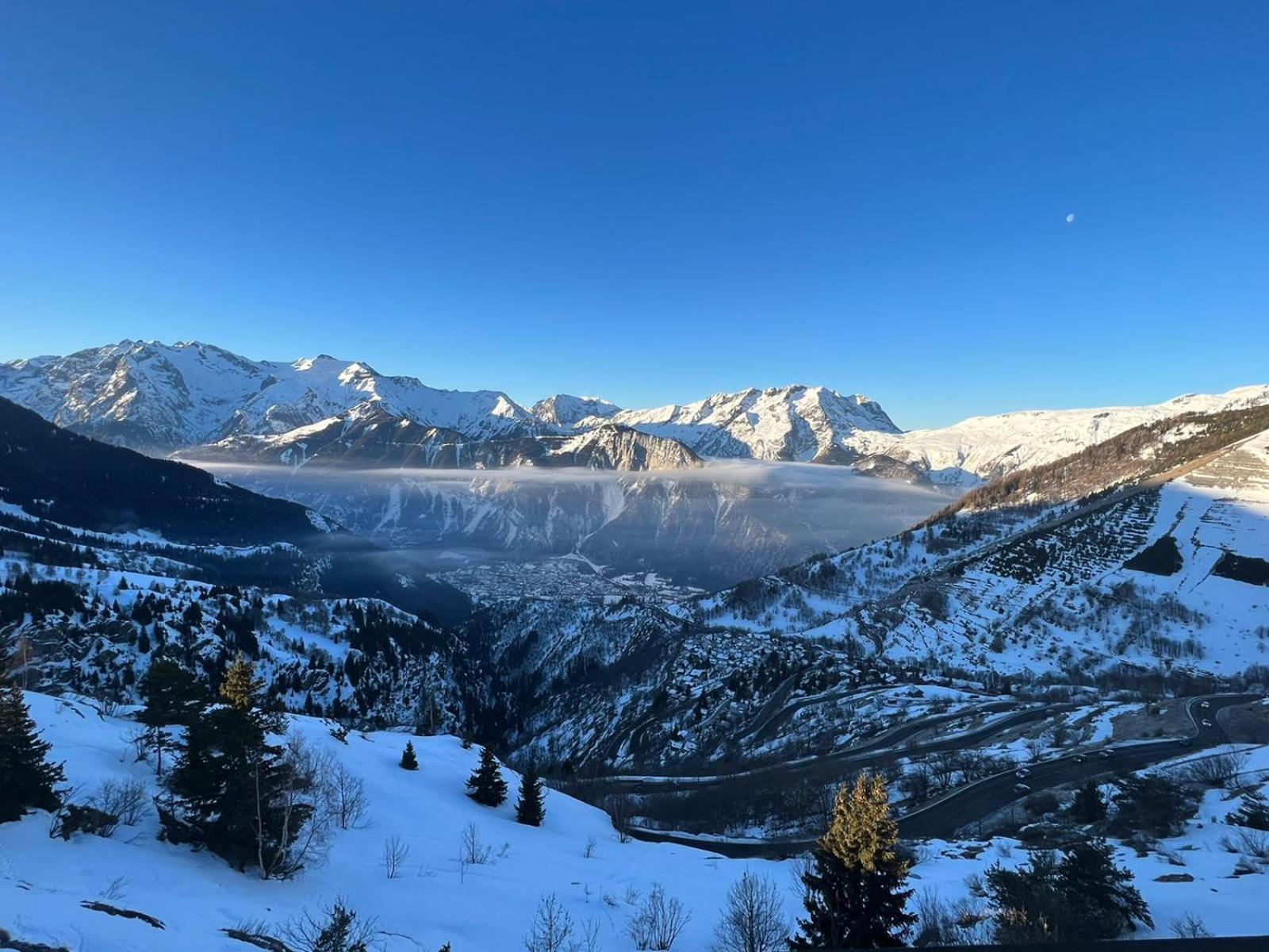 Stunning Apartment With Breathtaking View! Huez Exteriör bild